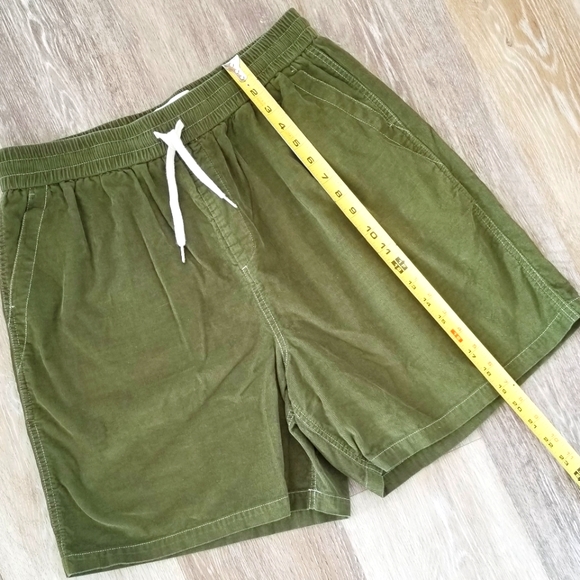 Bhode x Brisbane Moss Corduroy Shorts Needle Grass Green Urban Surf Athleisure - Picture 7 of 11